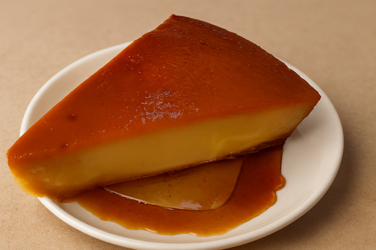 Flan Napolitano