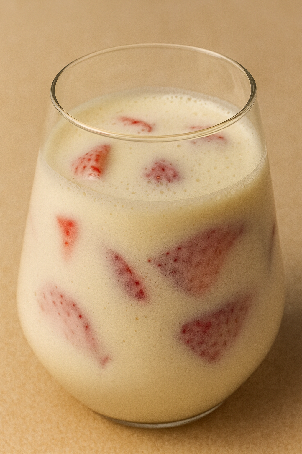 Fresas con crema